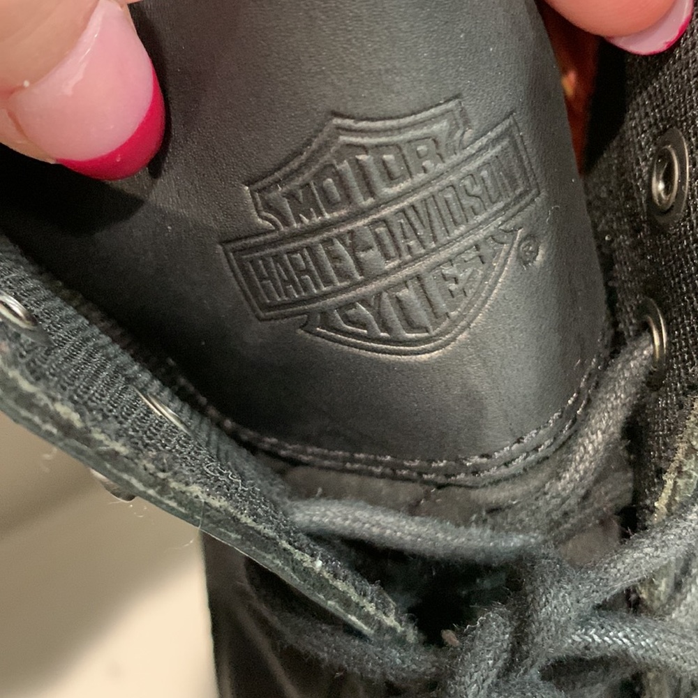 Harley Davidson Lace Up Leather boots - Picture 16 of 17
